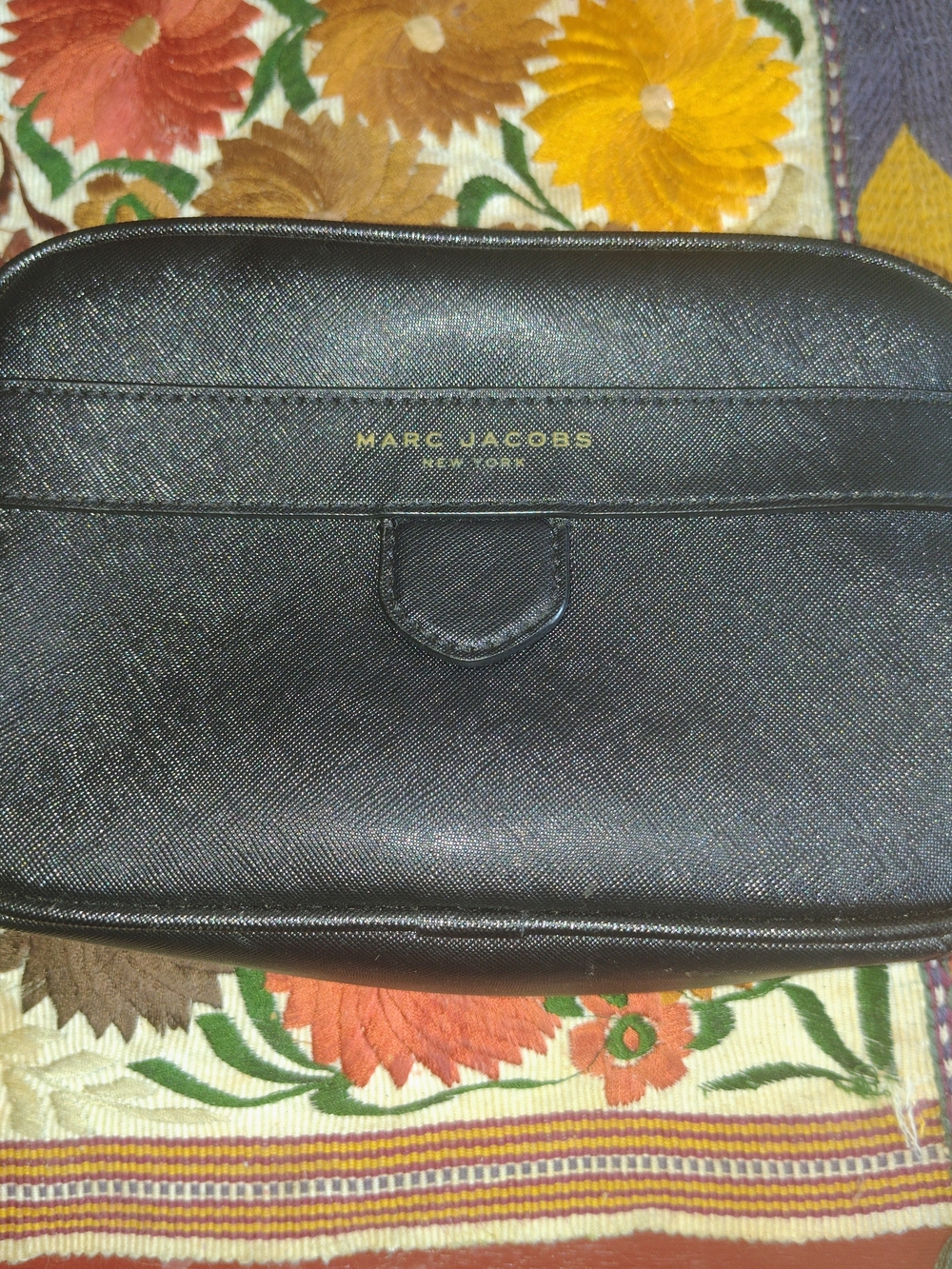 Marc Jacobs Black Men's Leather Crossbody Bag